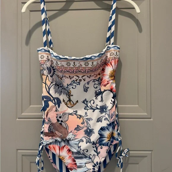 NWT AGUA BENDITA mariel reversible one piece swim suit - Picture 4 of 8
